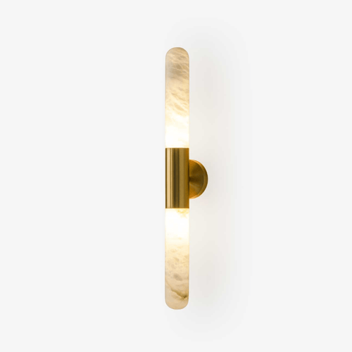 Heliandre Sculpted Alabaster Wall Lamp