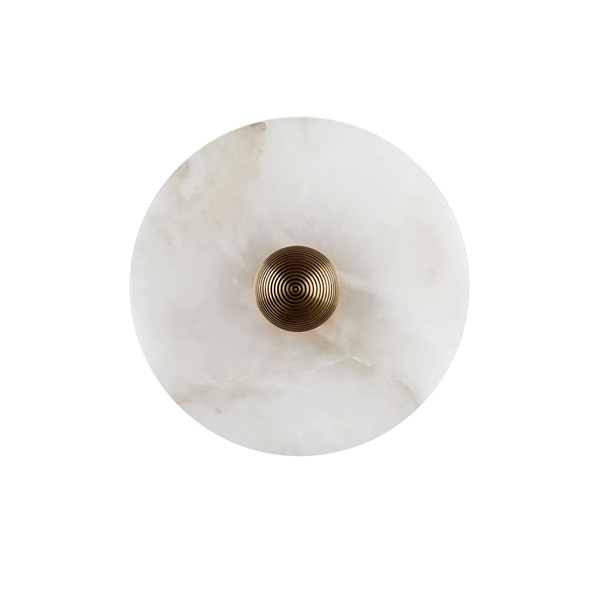 Galvessa Alabaster Wall Lamp#Size_1 lamp 11.8″#Finish_White & Bronze#Kelvin range_Triac Warm Dimming