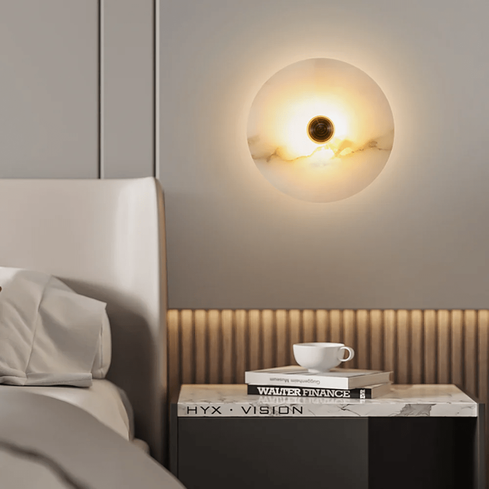Galvessa Alabaster Wall Lamp