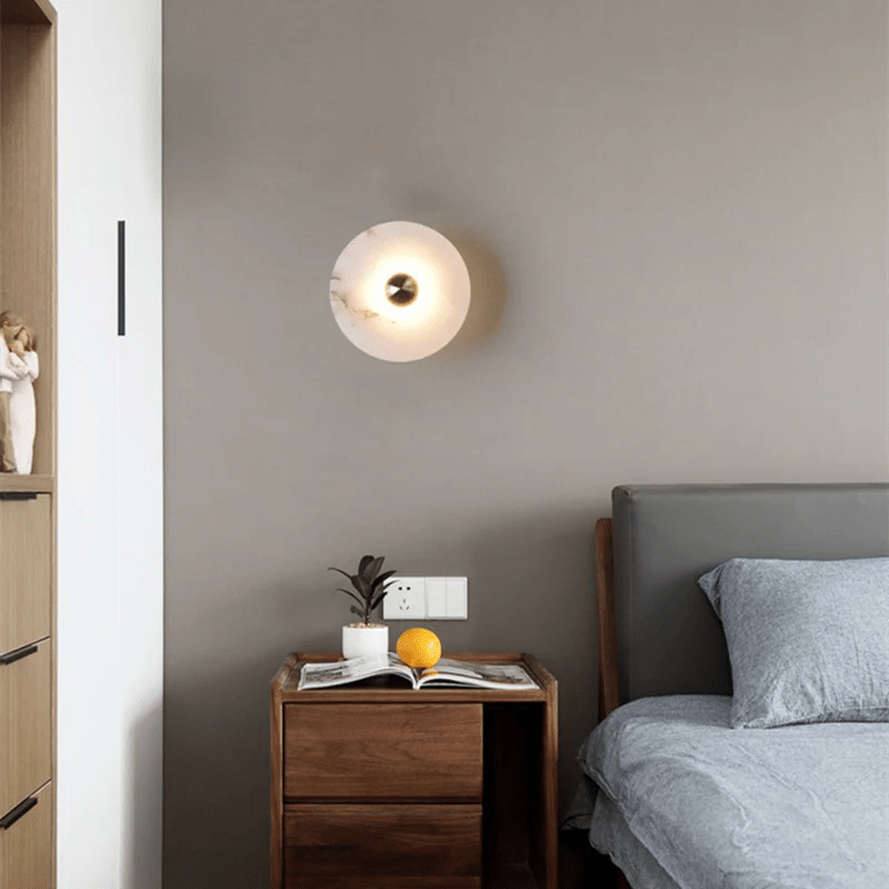 Galvessa Alabaster Wall Lamp