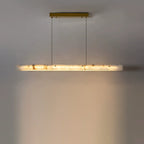 Fiorenne Alabaster Linear Chandelier#Size_?39"#Finish_Gold#Emitting Color_Warm White