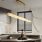 Fiorenne Alabaster Linear Chandelier