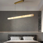 Fiorenne Alabaster Linear Chandelier