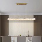 Fiorenne Alabaster Linear Chandelier