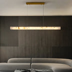Fiorenne Alabaster Linear Chandelier