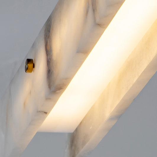Fiorenne Alabaster Linear Chandelier