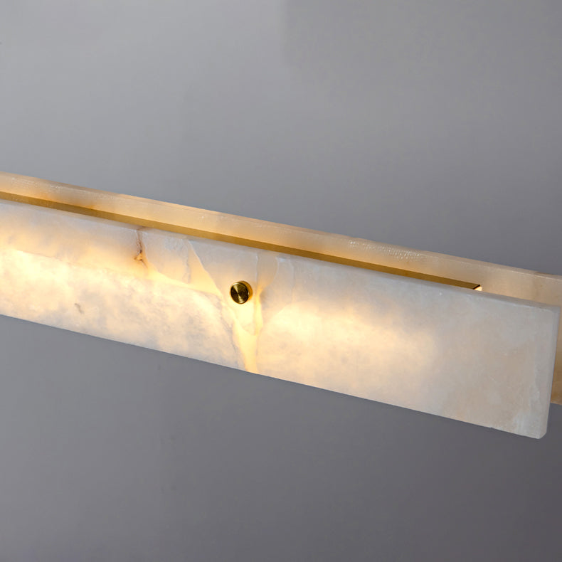 Fiorenne Alabaster Linear Chandelier