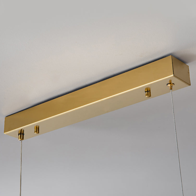 Fiorenne Alabaster Linear Chandelier