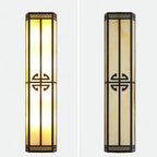 Serenelle Alabaster Metal Outdoor Wall Lamp