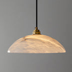 Selviane Alabaster Dome Pendant Light