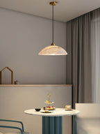 Selviane Alabaster Dome Pendant Light