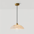 Selviane Alabaster Dome Pendant Light