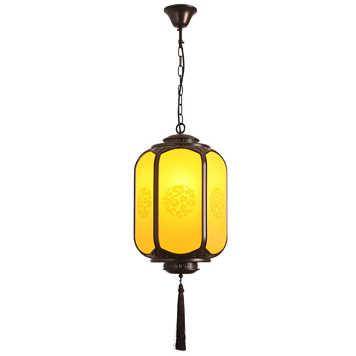 Rovenza Antique Metal Lantern Outdoor Pendant Light