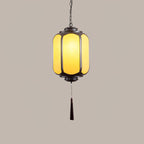 Rovenza Antique Metal Lantern Outdoor Pendant Light