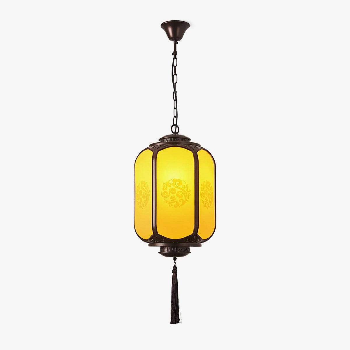 Rovenza Antique Metal Lantern Outdoor Pendant Light
