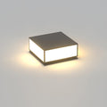 Quorielle Acrylic Outdoor Post Lamp#Power source_Model A: Wired Version#Kelvin range_Warm Light