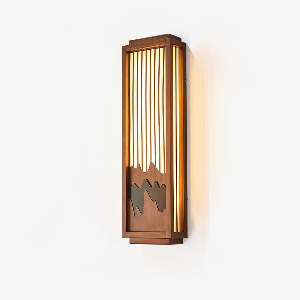 Perravelle Modern Metal Outdoor Wall Lamp