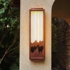 Perravelle Modern Metal Outdoor Wall Lamp