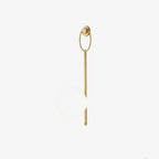 Zephrelle Sculptural Brass Wall Lamp#Finish_Brass & White#Plug options_US Plug