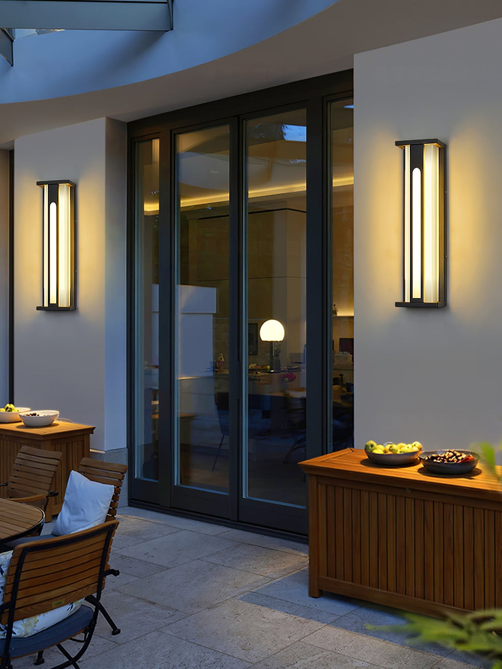 Olivessa Acrylic Outdoor Wall Lamp