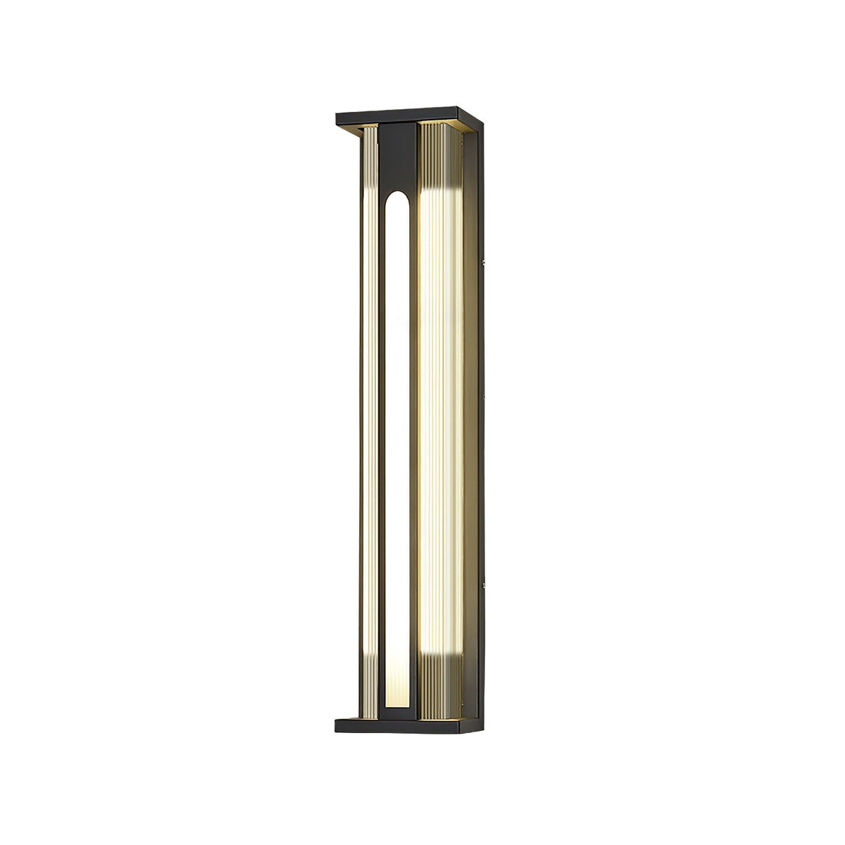 Olivessa Acrylic Outdoor Wall Lamp#Size_31.5″#Power source_Model A: Wired Version