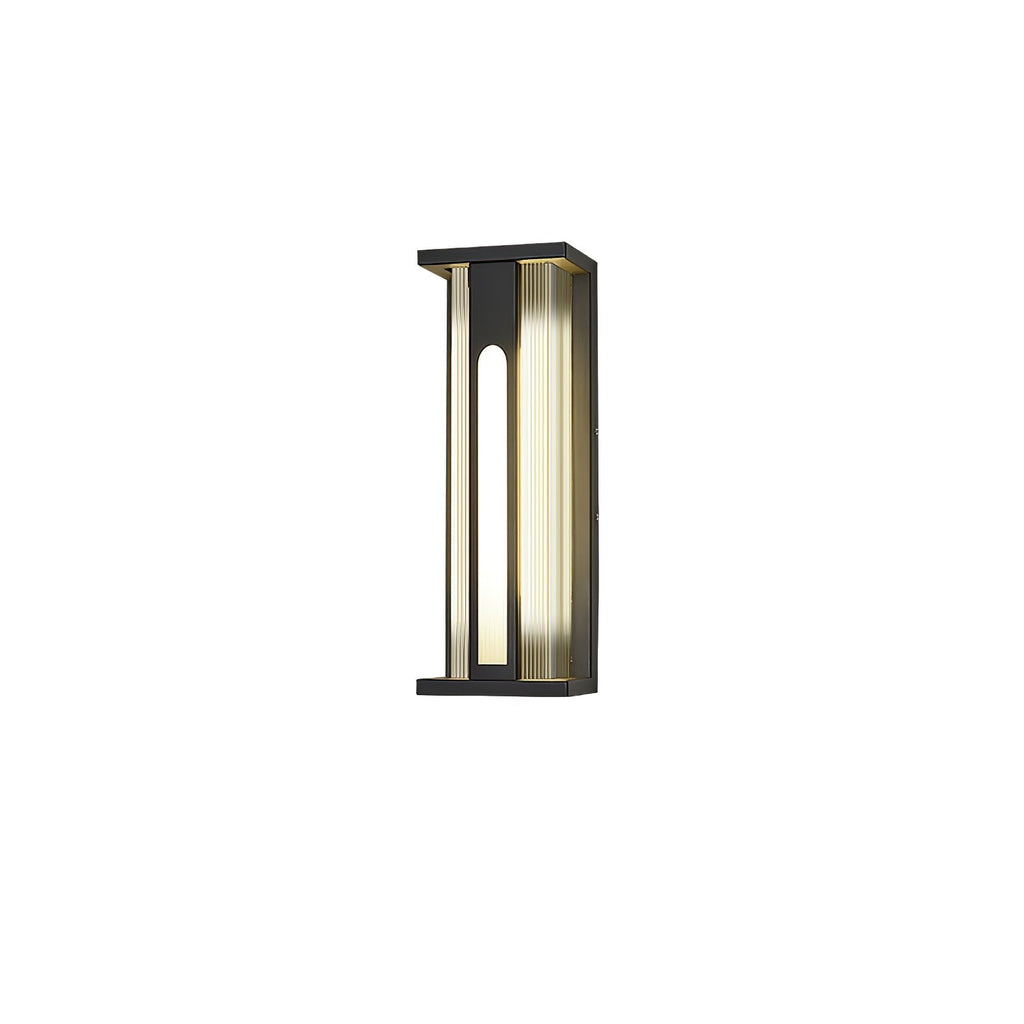Olivessa Acrylic Outdoor Wall Lamp#Size_15.7″#Power source_Model A: Wired Version