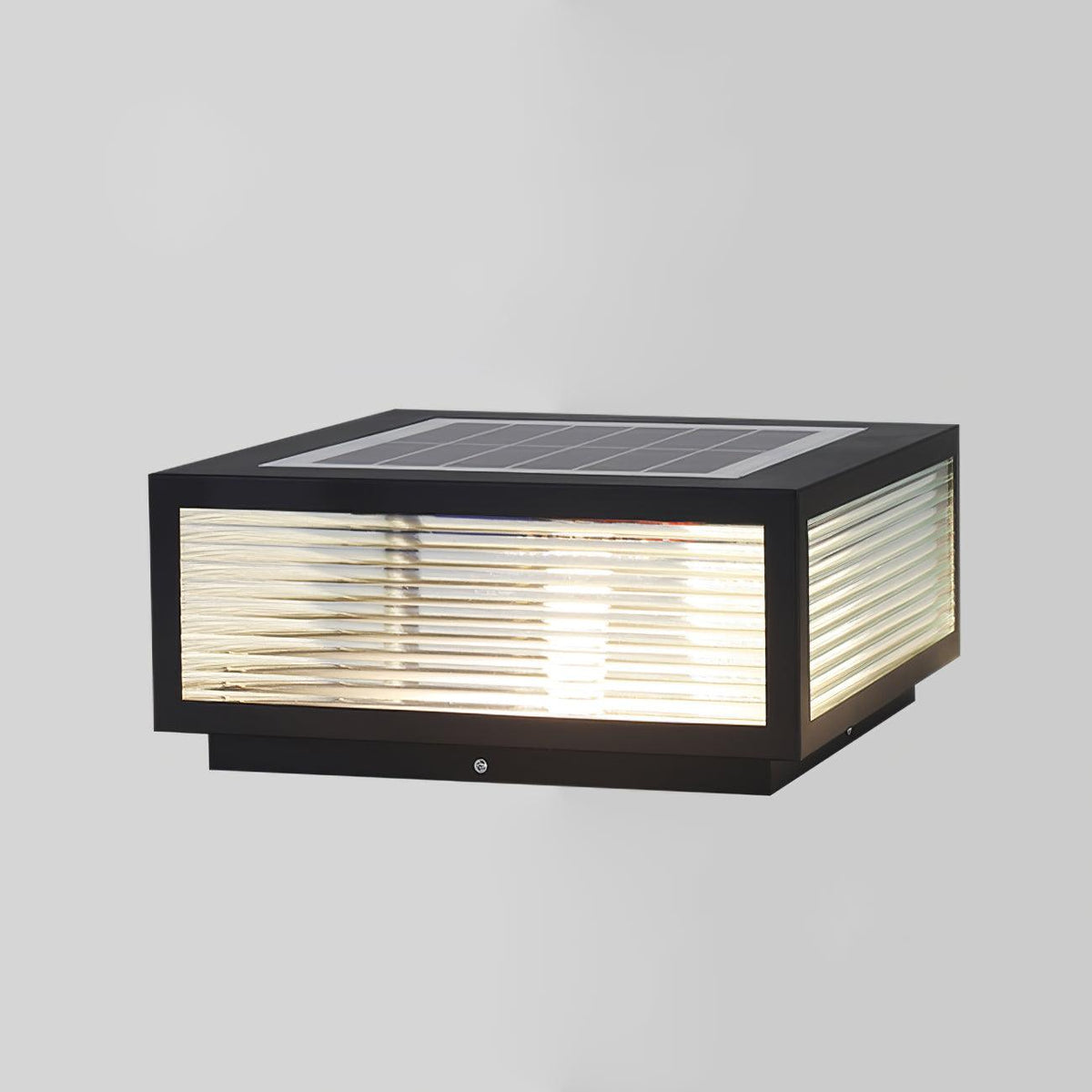 Mistrielle Glass Outdoor Garden Light#Power source_Model B: Solar-Powered Version#Kelvin range_Warm Light