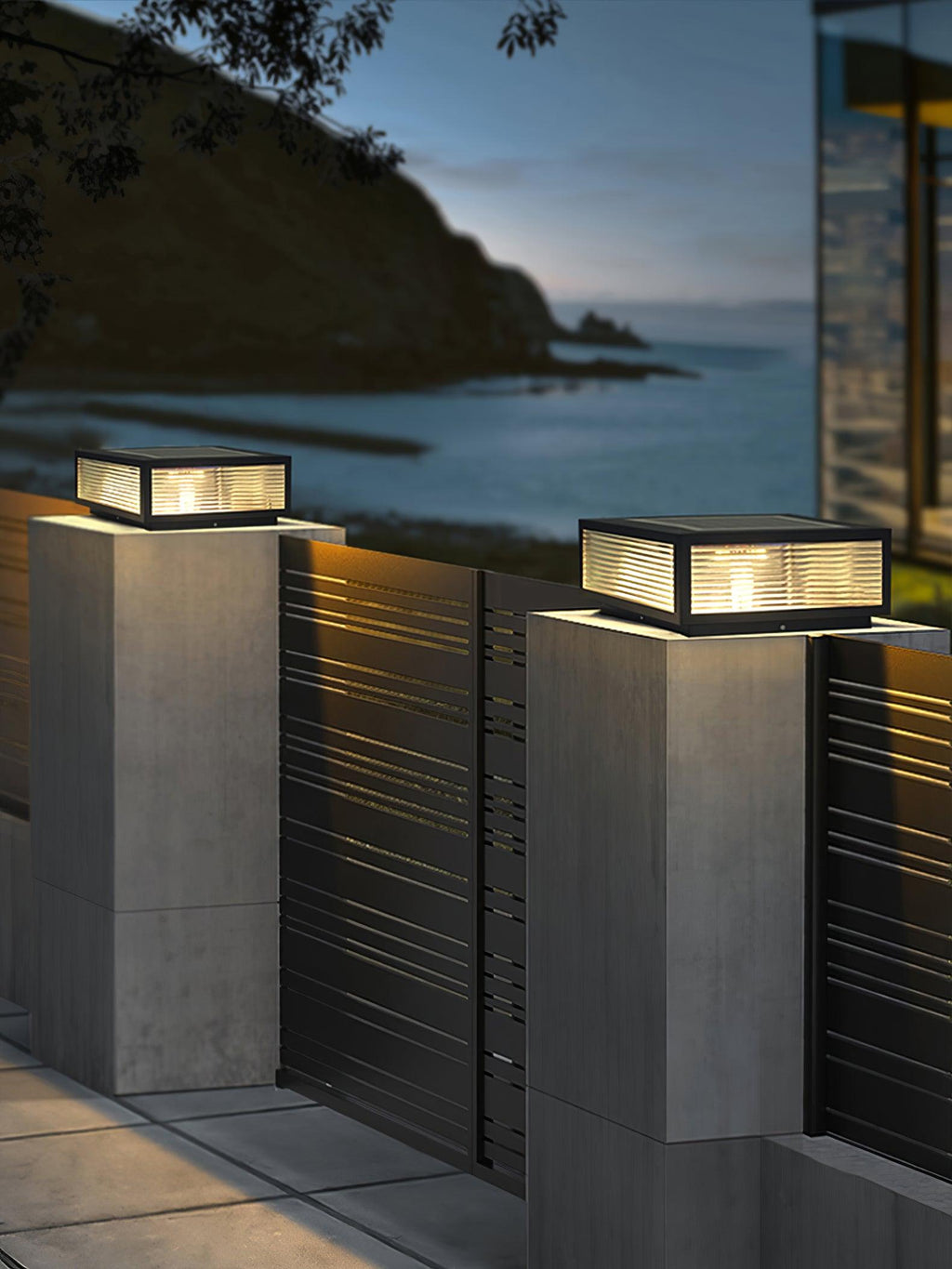 Mistrielle Glass Outdoor Garden Light