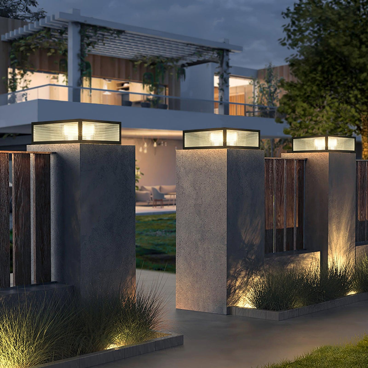 Mistrielle Glass Outdoor Garden Light