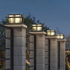 Kaeloria Acrylic Solar Outdoor Post Lamp