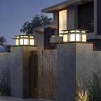 Kaeloria Acrylic Solar Outdoor Post Lamp