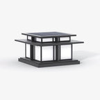 Kaeloria Acrylic Solar Outdoor Post Lamp
