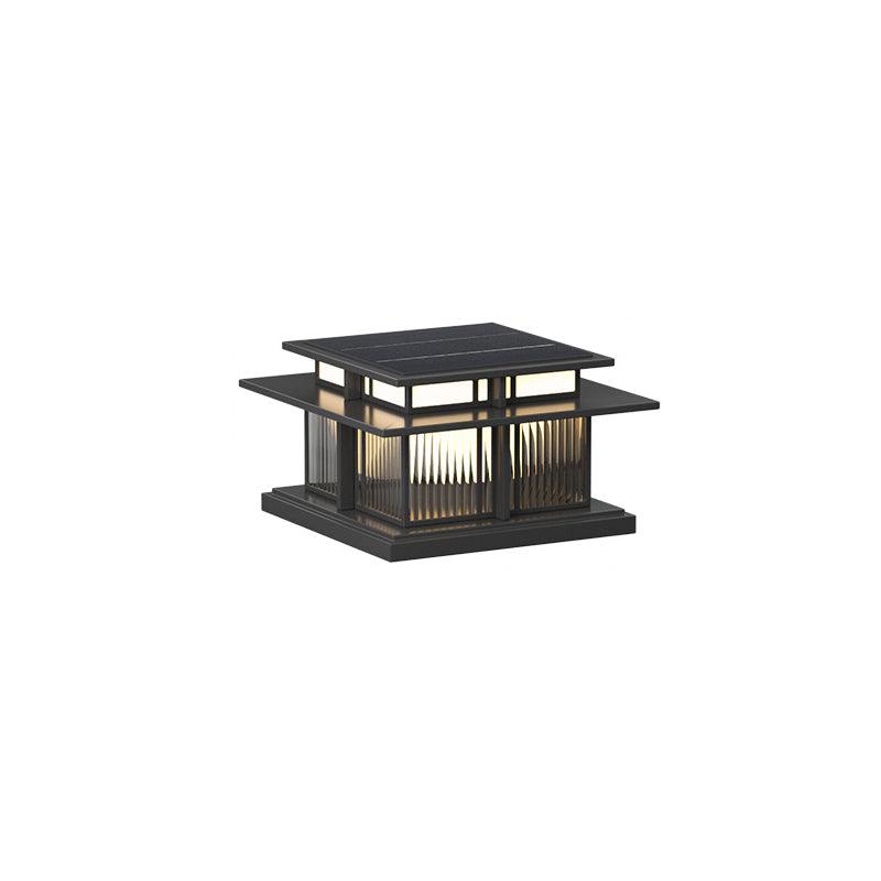 Kaeloria Acrylic Solar Outdoor Post Lamp#Size_Model B 22″#Power source_Solar-Powered Version#Kelvin range_Warm Light