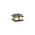 Kaeloria Acrylic Solar Outdoor Post Lamp#Size_Model A 13.2″#Power source_Solar-Powered Version#Kelvin range_Warm Light