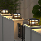 Kaeloria Acrylic Solar Outdoor Post Lamp