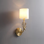 Orevienne 2-Light Brass Deer Wall Lamp#Size_5.1″#Finishes_Brass
