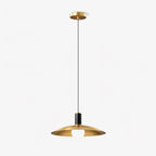 Urelisse Brass Flared Pendant Light
