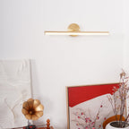 Lunestra Brass Linear LED Vanity Wall Lamp