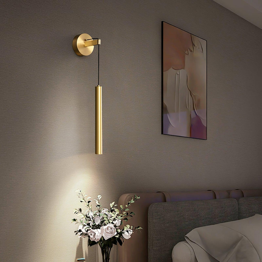 Joravine Brass Linear LED Wall Lamp