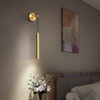 Joravine Brass Linear LED Wall Lamp