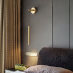 Joravine Brass Linear LED Wall Lamp