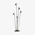 Nivorine Aluminum Bellflower Outdoor Floor Lamp