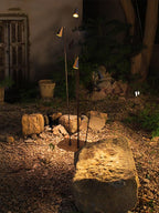 Nivorine Aluminum Bellflower Outdoor Floor Lamp