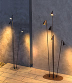 Nivorine Aluminum Bellflower Outdoor Floor Lamp