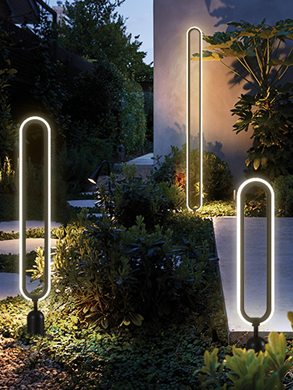 Ilvarine Aluminum Outdoor Garden Light