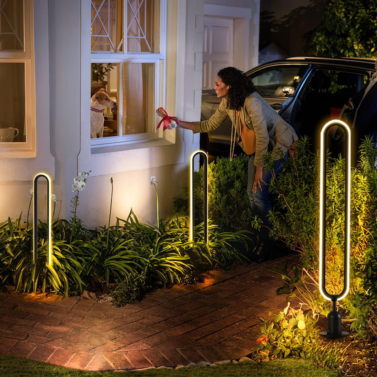 Ilvarine Aluminum Outdoor Garden Light