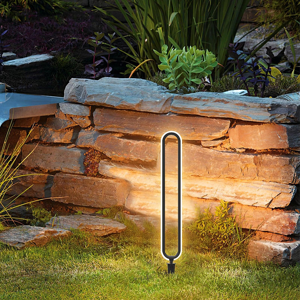 Ilvarine Aluminum Outdoor Garden Light