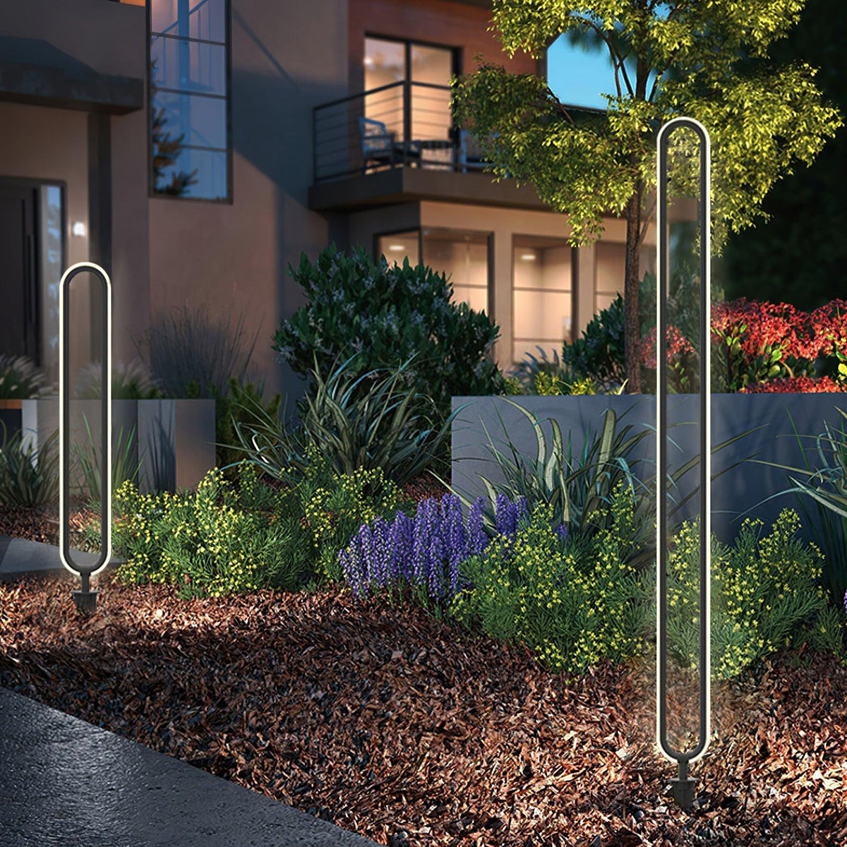 Ilvarine Aluminum Outdoor Garden Light