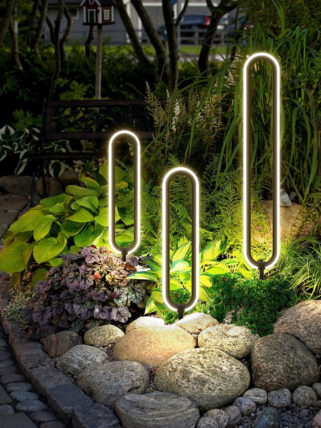 Ilvarine Aluminum Outdoor Garden Light
