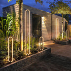 Ilvarine Aluminum Outdoor Garden Light